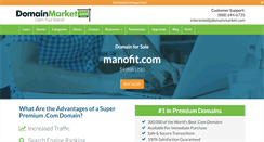 Desktop Screenshot of manofit.com